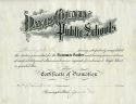 Stanley George Smith | 8th Grade Graduation Certificate