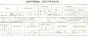 James Bishop | Baptismal Certificate