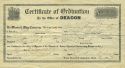 Stanley George Smith | Deacon Certificate