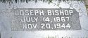 Joseph Bishop | Headstone