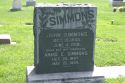 John and Annie Simmon's Headstone