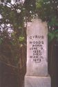 Cyrus Woods' Headstone