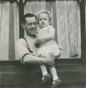 Arthur Pye with niece Carol Arthur Pye with niece Carol