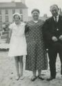 Ivy Green with Margaret and William Pye (grandparents)