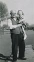 William Pye with granddaughter Carol
