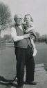 William Pye with granddaughter Carol William Pye with granddaughter Carol
