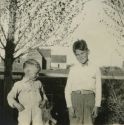 Arthur Smith (right) with a friend Arthur Smith (right) with a friend