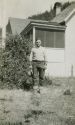 Bill at the Staliceo Ranger Station | 1928