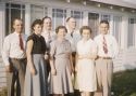 Herschel, Bill, Merrill, Willis, Edna, Mae, and Loree | 1953